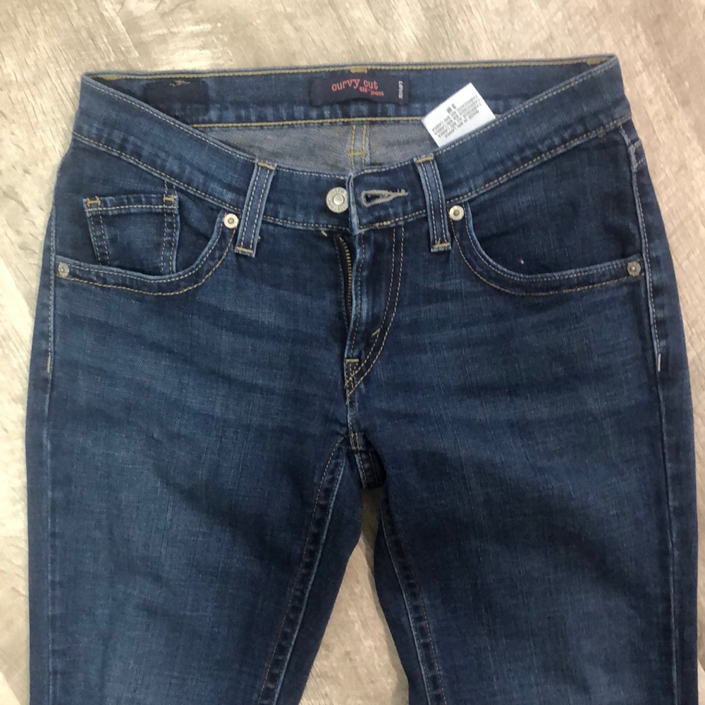 Levi’s Curvy Cut Blue Denim Jeans